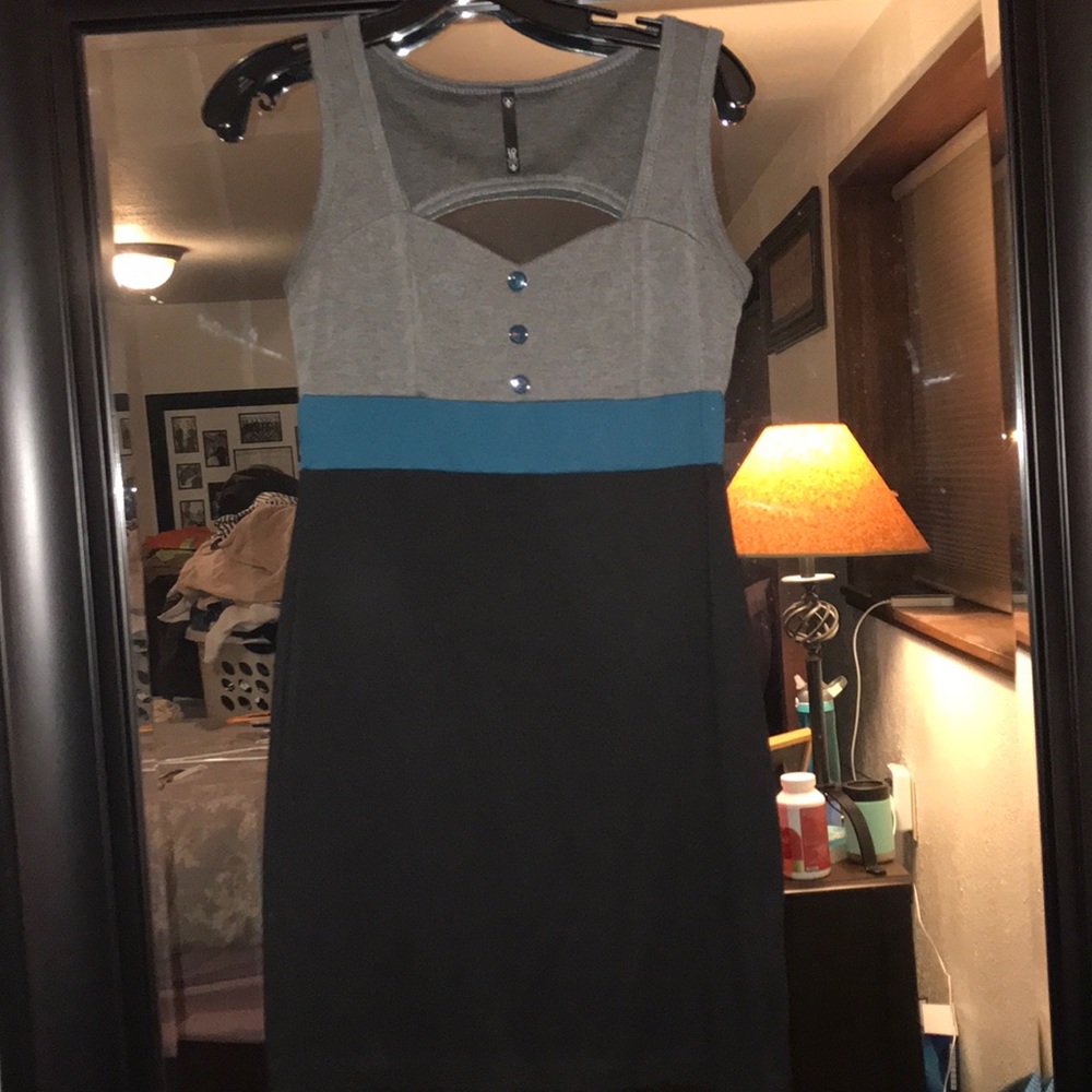 Multi color mini dress